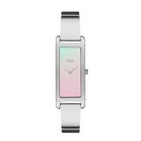 Laila Lazer Pink Kadın Saat – İridesan Cam & Bangle Tasarım