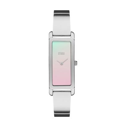 Laila Lazer Pink Kadın Saat – İridesan Cam & Bangle Tasarım