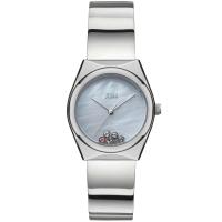 Zinara White Mother of Pearl Kadın Kol Saati – 50M Kristal Detaylı