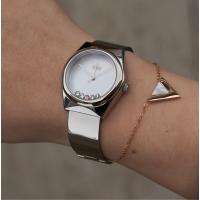 Zinara White Mother of Pearl Kadın Kol Saati – 50M Kristal Detaylı