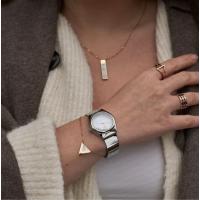 Zinara White Mother of Pearl Kadın Kol Saati – 50M Kristal Detaylı